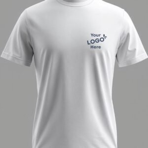 Cotton Round Neck T-shirt - White