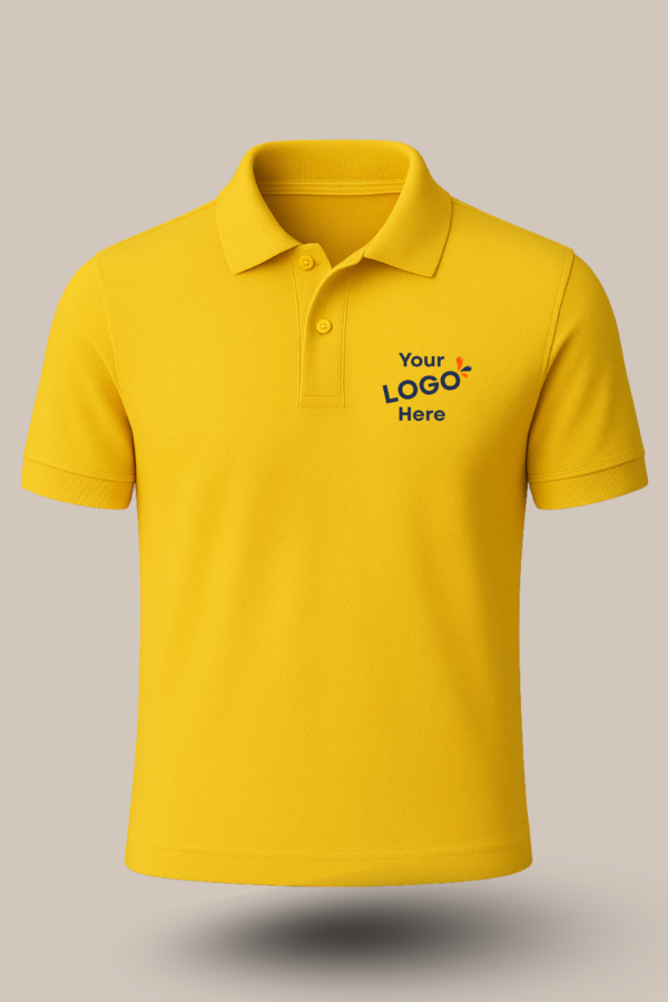 Kulti Polo T-Shirt — Yellow