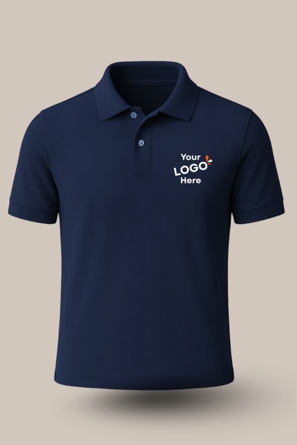 Kulti Polo T-Shirt — Nevi Blue