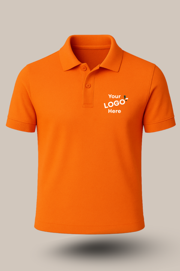 Kulti Polo T-Shirt — Orange