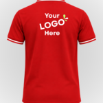 Cotton polo Red- Back