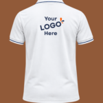 Cotton polo White- Back